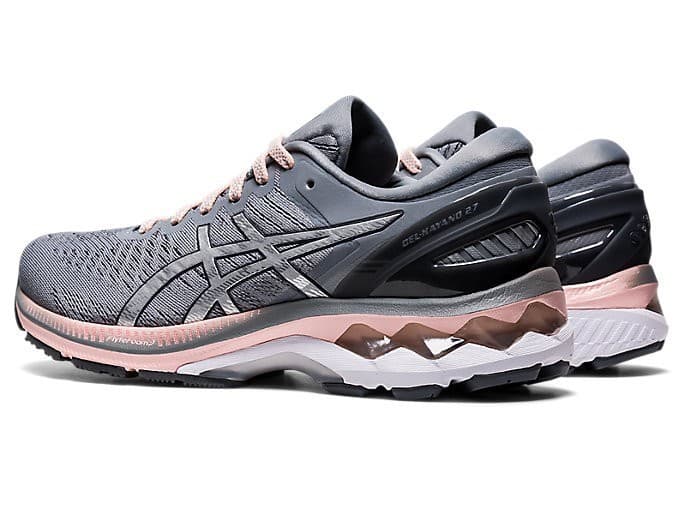 Asics Gel-Kayano 27 Womens Running Shoes Size 10 Sheet Rock/Pure Silver - Thumbnail 4