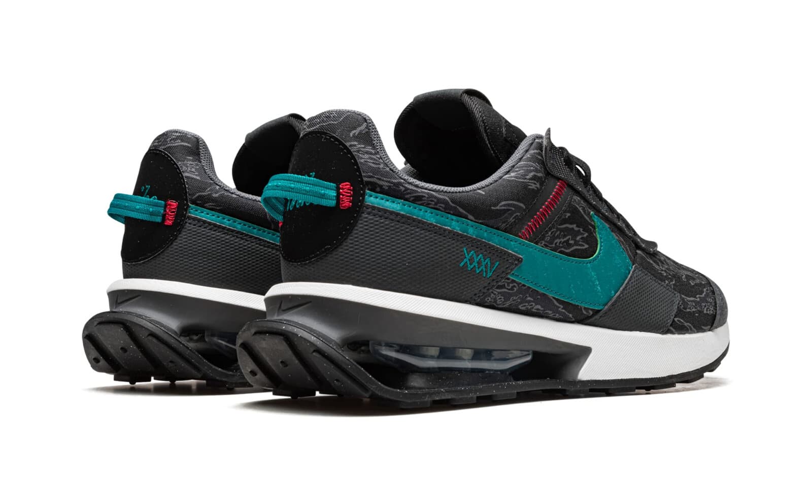 Nike Air Max Pre-Day Shoes Black Fresh Water Grey Sneakers Men 11.5 Woman 13 - Thumbnail 4