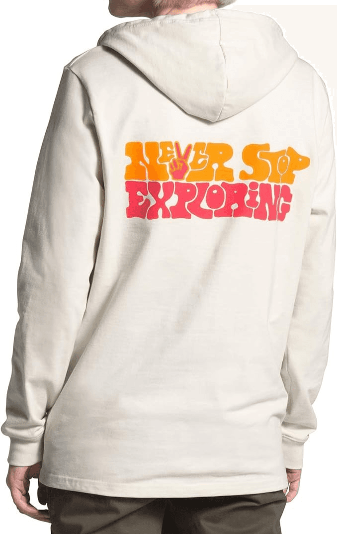The North Face women’s Peaceful Explorer lightweight pullover hooded Tshirt M - Thumbnail 2