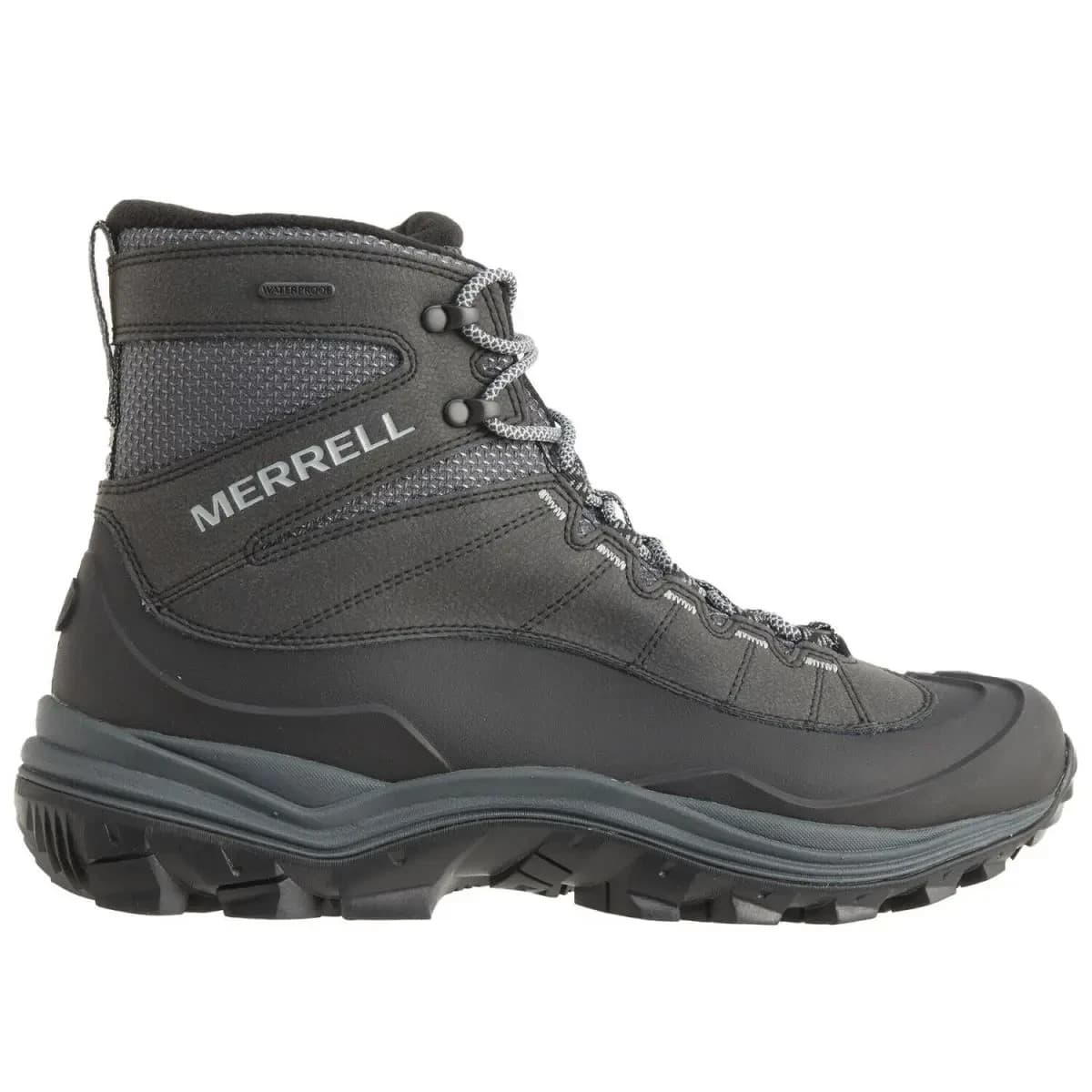 Merrell Men's Thermo Chill Mid Shell WP Black Hiking Boots - Size 11.5 M - Thumbnail 3