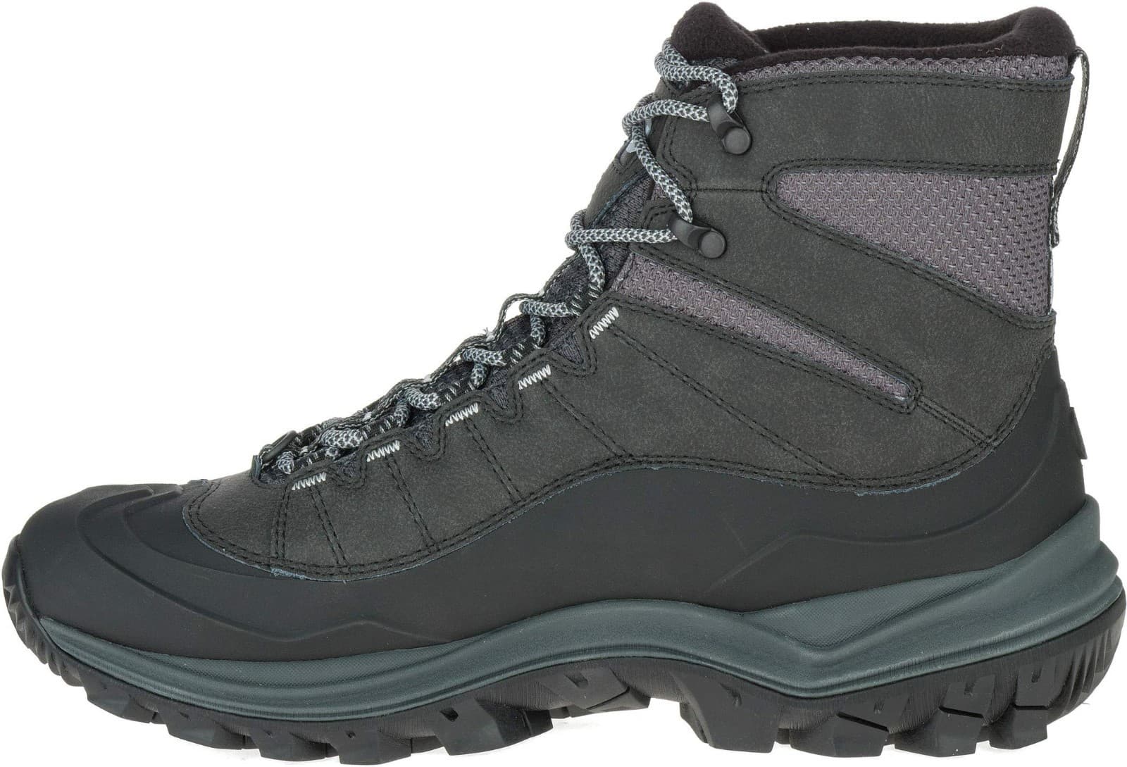 Merrell Men's Thermo Chill Mid Shell WP Black Hiking Boots - Size 11.5 M - Thumbnail 10