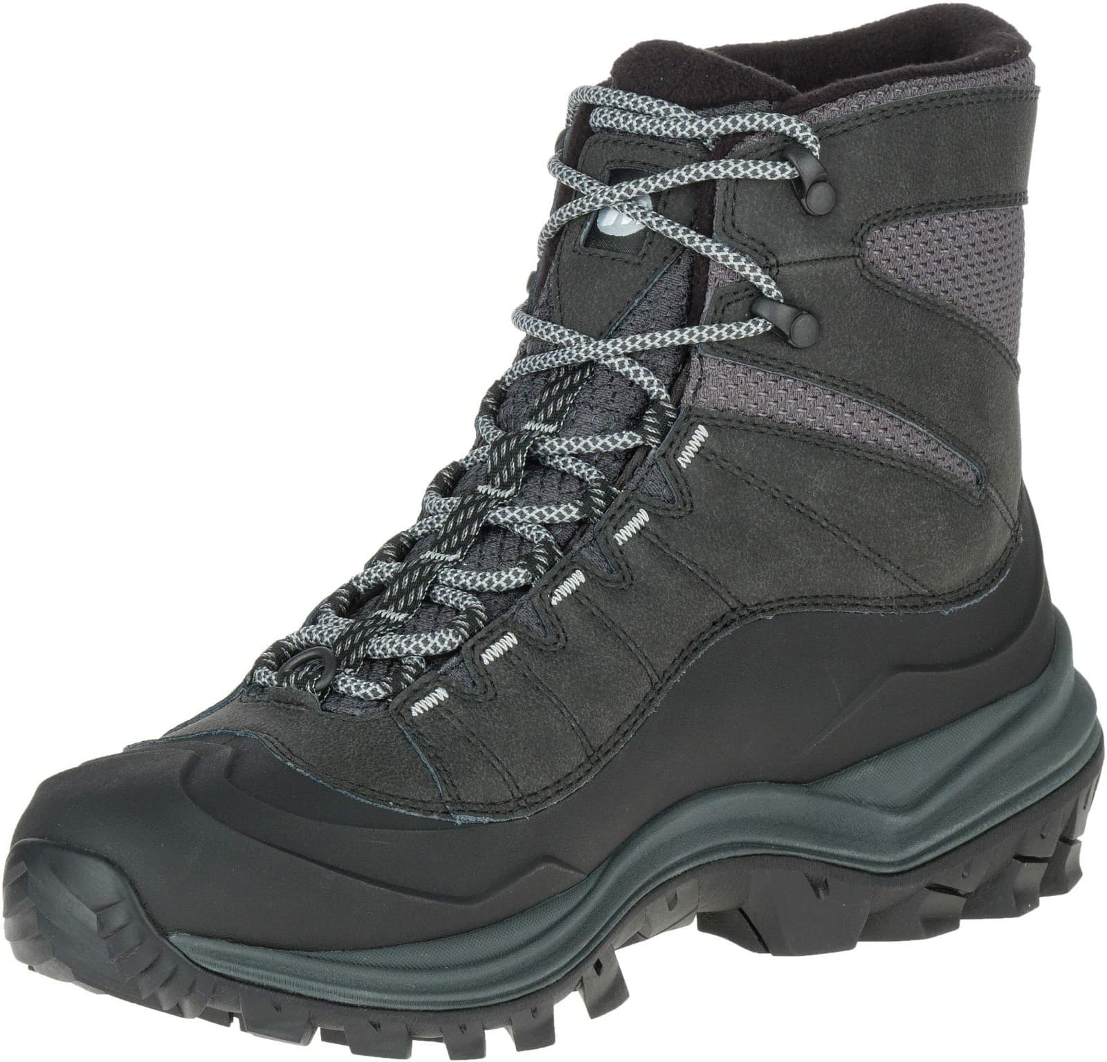 Merrell Men's Thermo Chill Mid Shell WP Black Hiking Boots - Size 11.5 M - Thumbnail 4