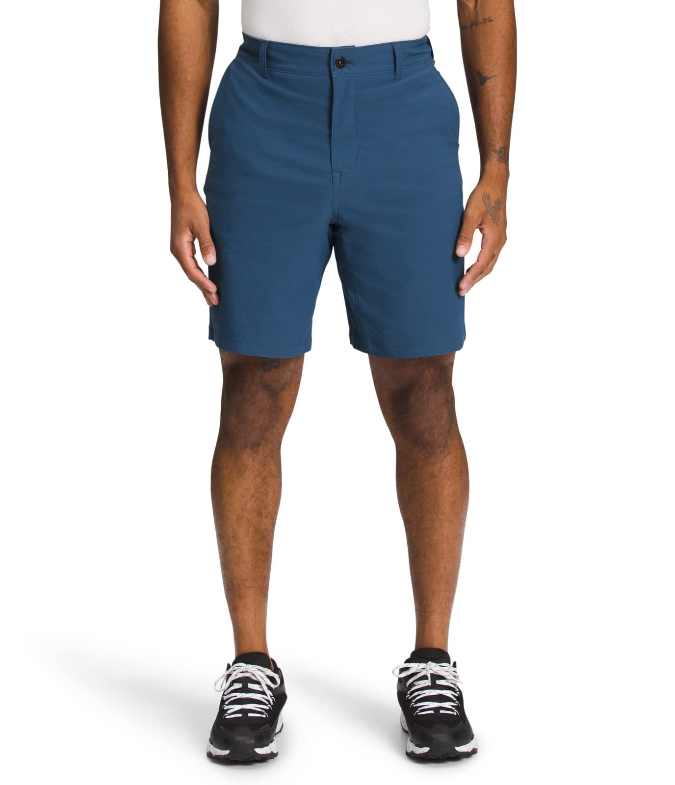 NEW The North Face 7" Shorts Shady Blue Mens 34 Hiking Stretch - Thumbnail 4
