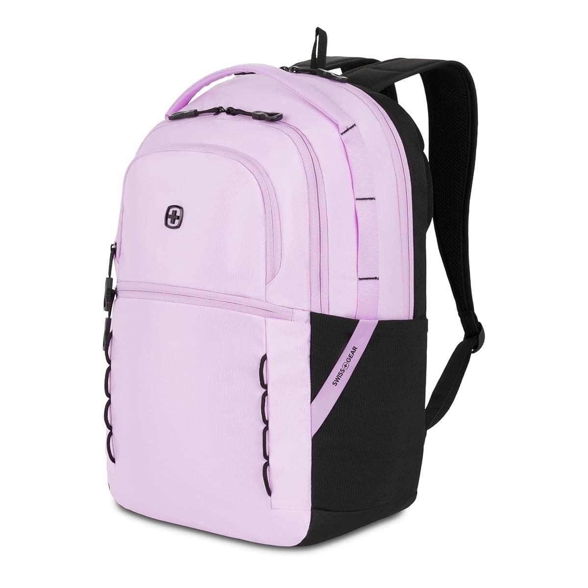 SwissGear Versa Laptop Backpack, Pastel Lilac, 18.25"x12.5"x6.25" - Image 1