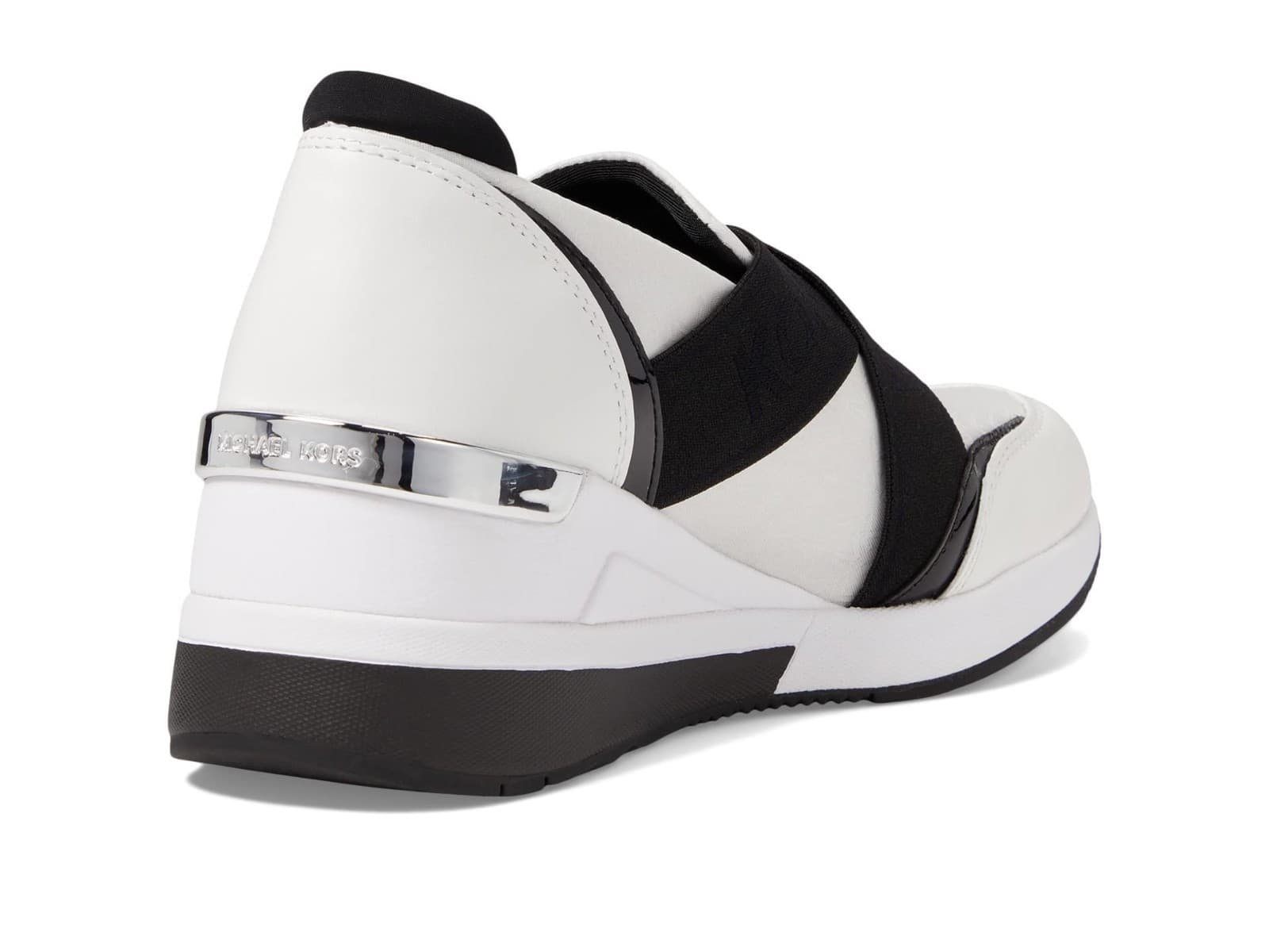 Michael Kors Woman's Sneakers Shoes Geena Slip-On Trainer Optic White 8 M - Thumbnail 3