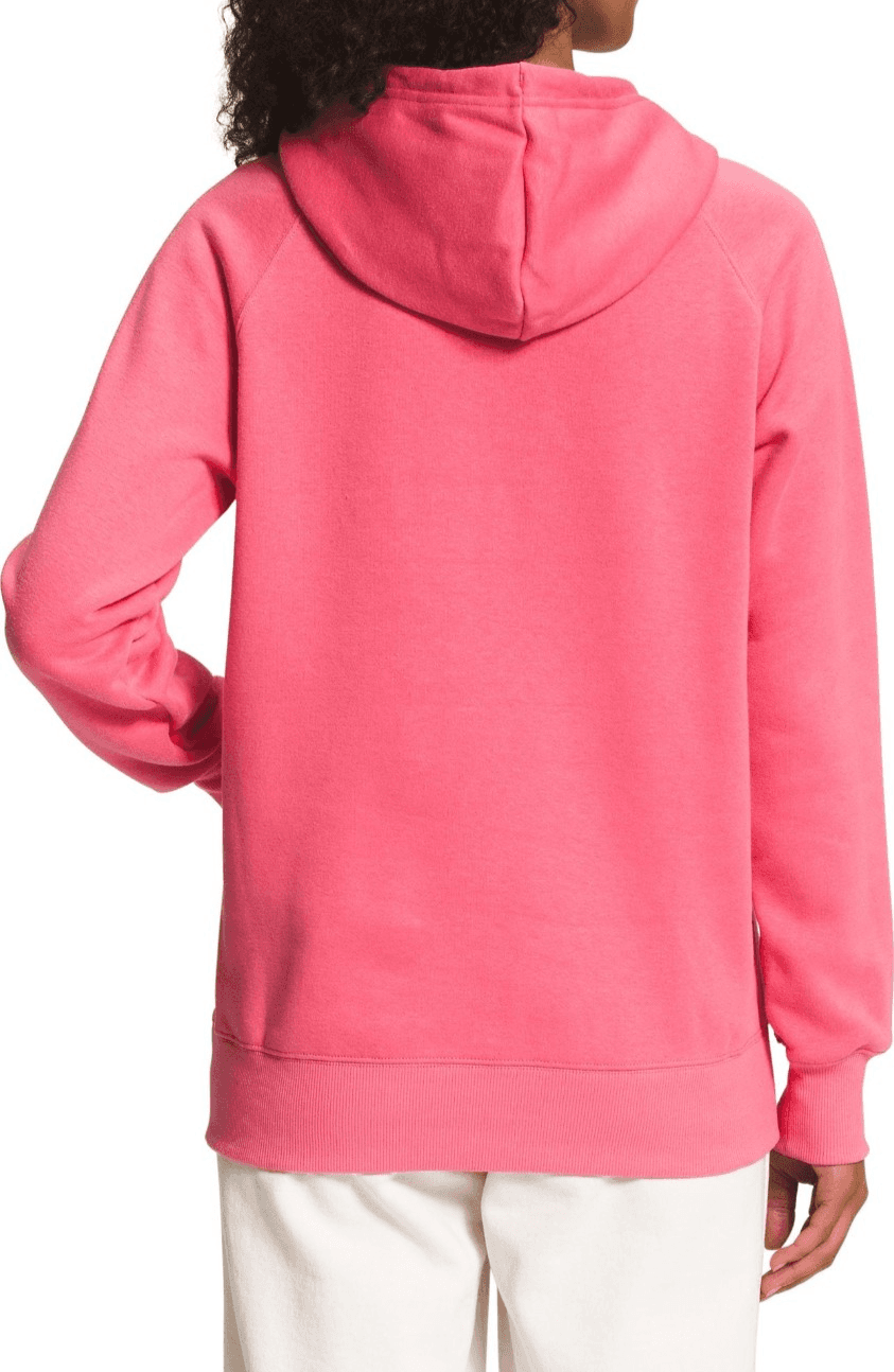 THE NORTH FACE Half Dome Pullover Womens Hoodie Cosmo Pink/TNF White Sz Medium - Thumbnail 2