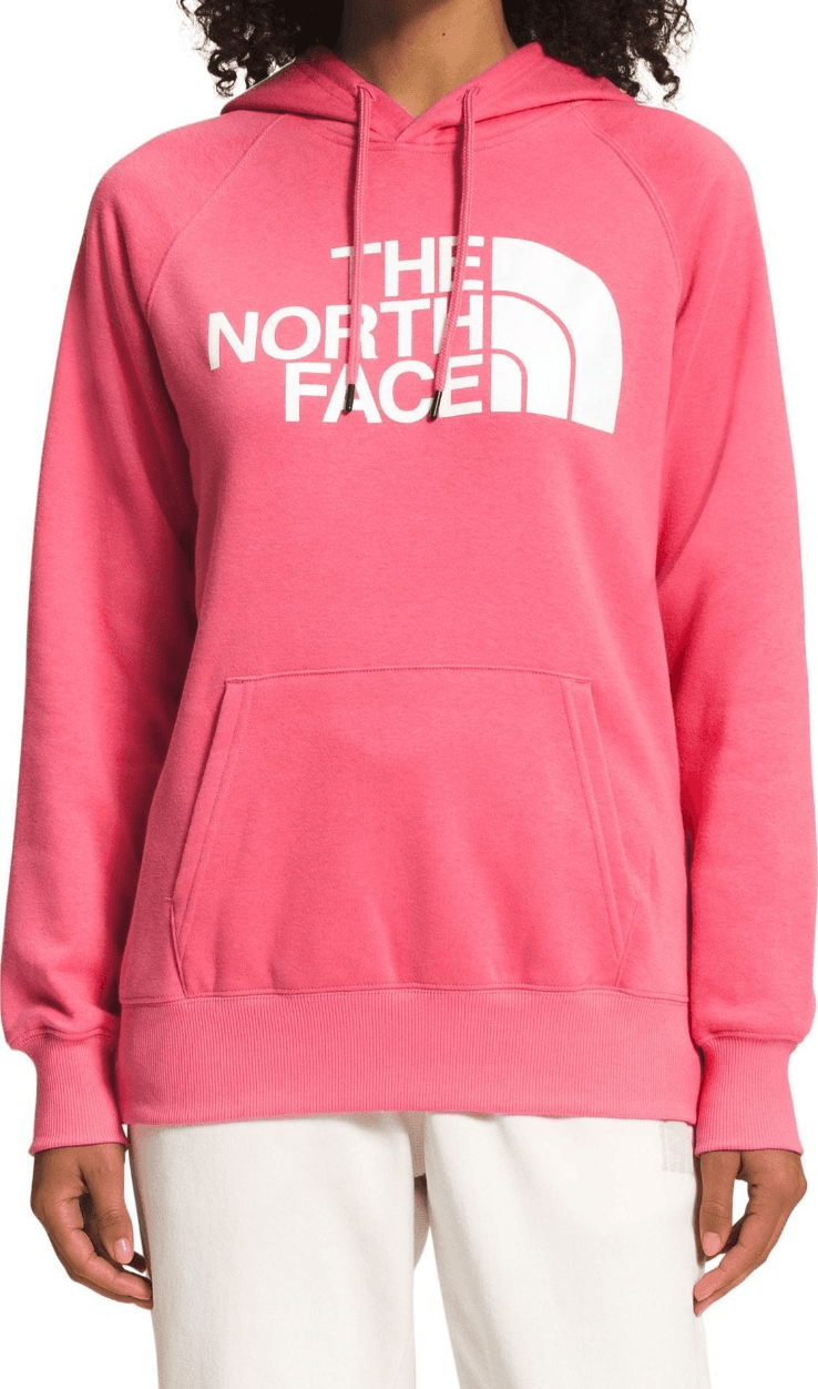 THE NORTH FACE Half Dome Pullover Womens Hoodie Cosmo Pink/TNF White Sz Medium - Thumbnail 3