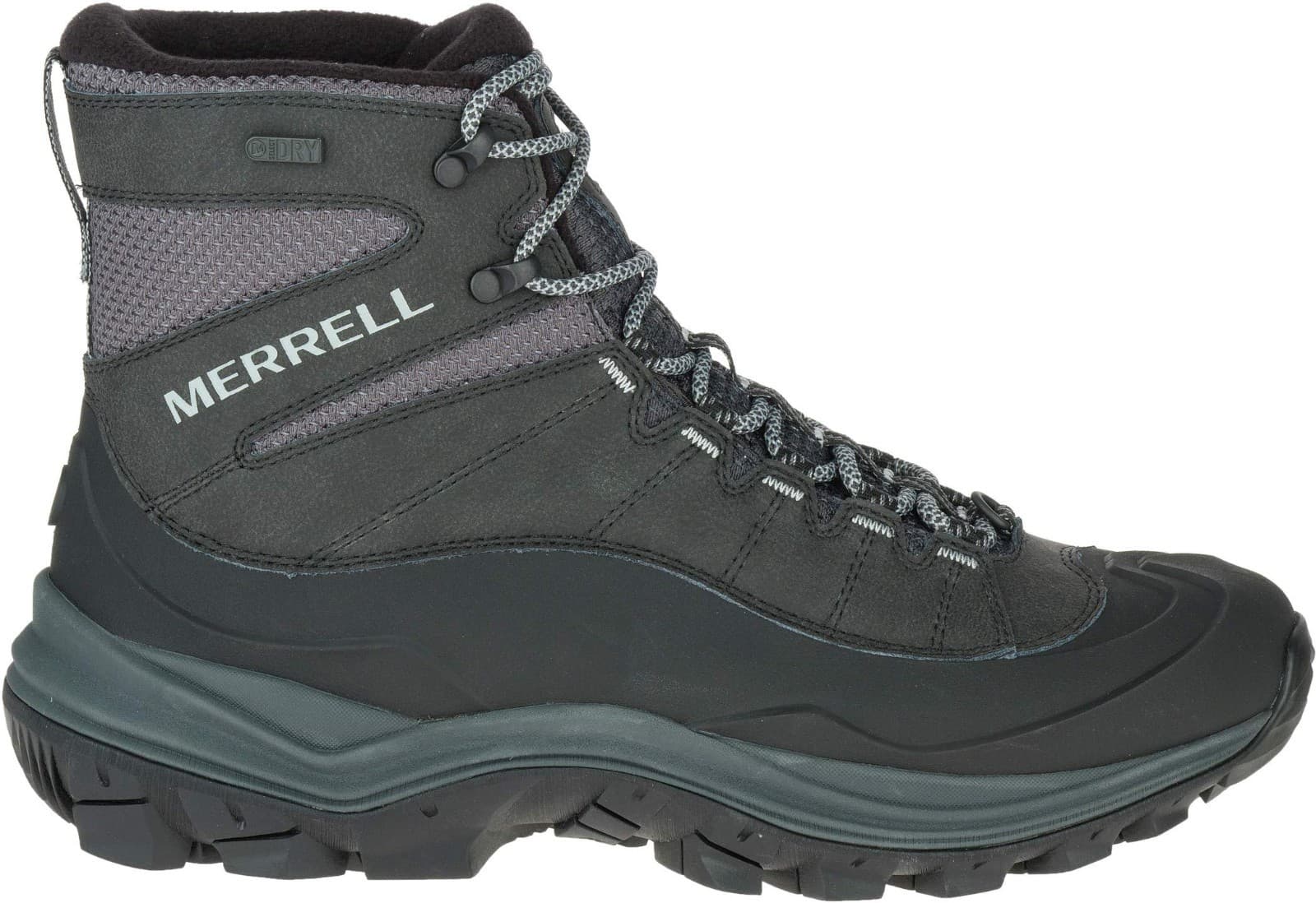 Merrell Men's Thermo Chill Mid Shell WP Black Hiking Boots - Size 11.5 M - Thumbnail 7