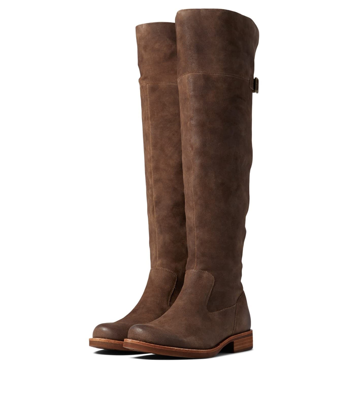 KORK- EASE Addison Taupe Distressed BOOTS SIZE 6.5 M - Image 1