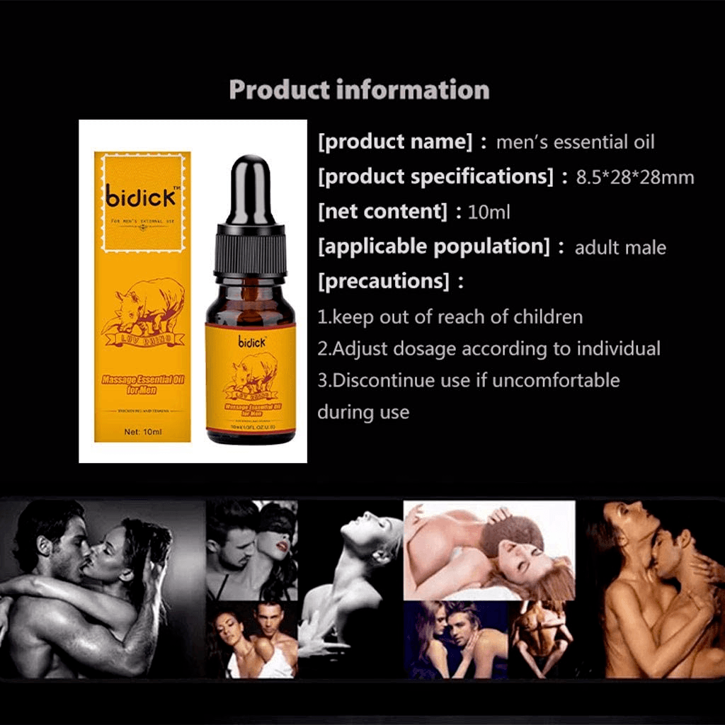 1 Penis Male Enlargement Oil Grow Bigger Thicker Size - Thumbnail 7