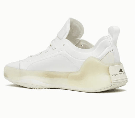 adidas Stella McCartney x Treino Women Shoes 'Triple White' FY1548 Size 7 - Thumbnail 4
