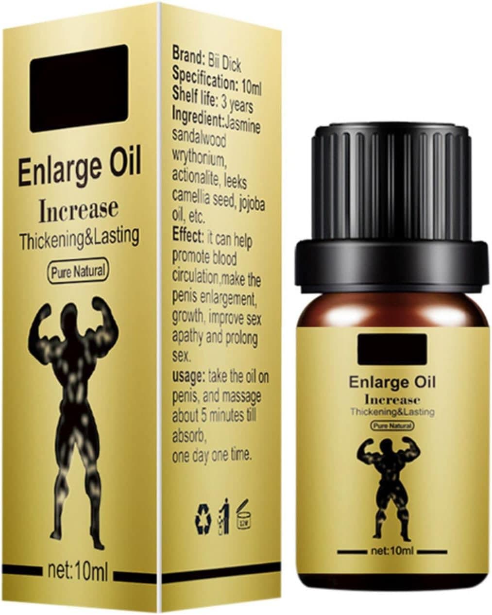 1 Penis Male Enlargement Oil Grow Bigger Thicker Size - Image 1