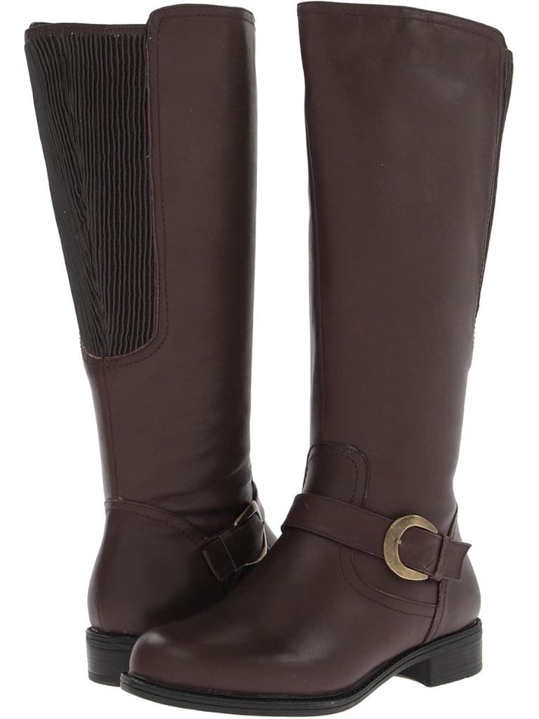David Tate Women's Branson- Extra Wide Shaft Boot Size Brown 8 W US - Thumbnail 2