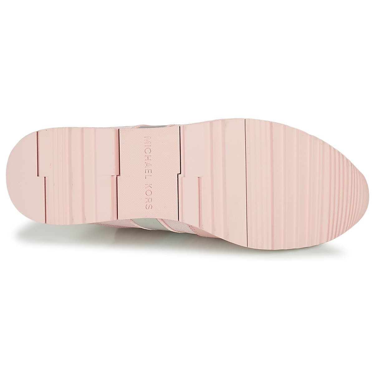 Michael Kors MK Allie Trainer Lace-up Mesh Hologram Sneakers Soft Pink 8 M - Thumbnail 7