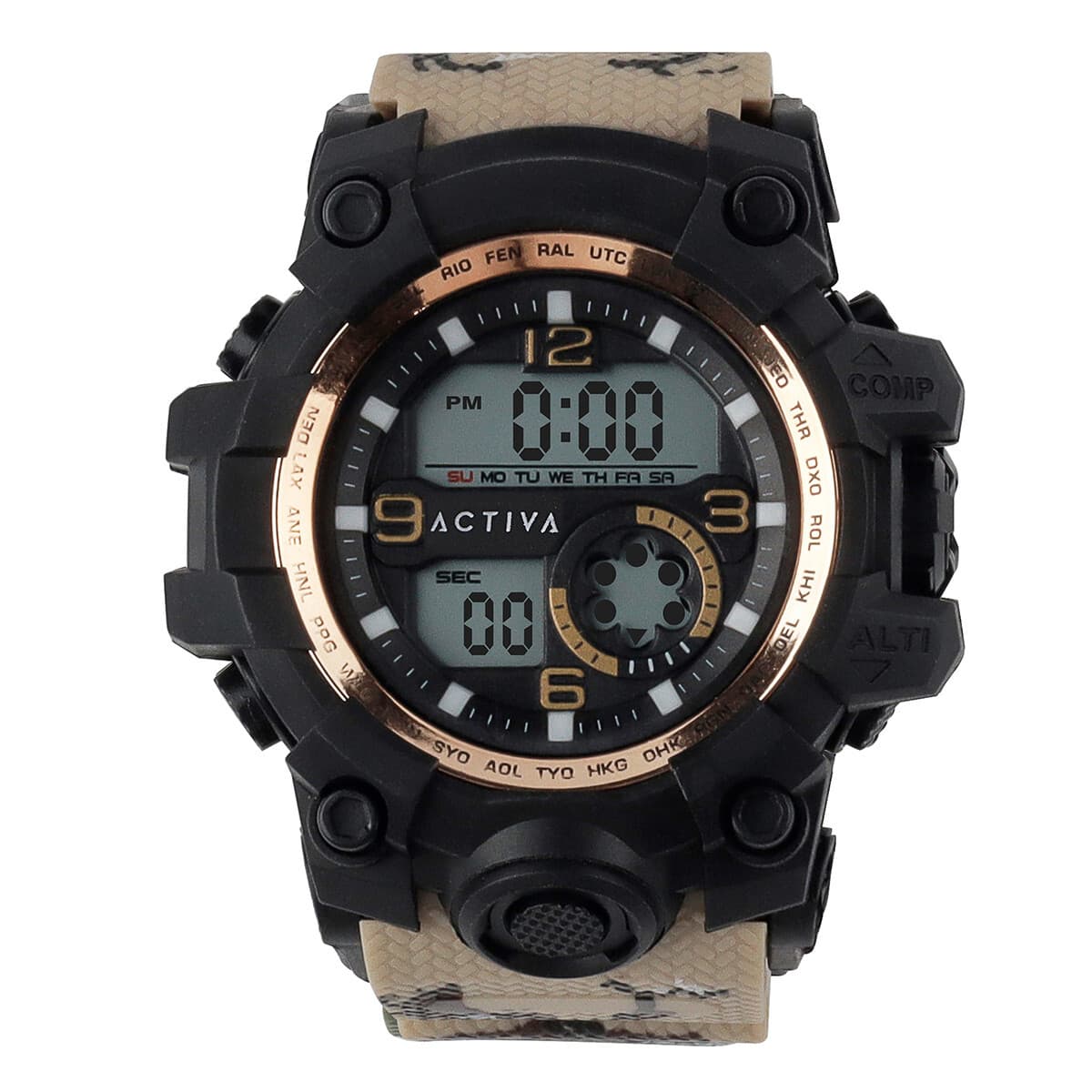Activa X Invicta Men's Watch - 54.5mm, Tan (ACW435-005) - Thumbnail 3