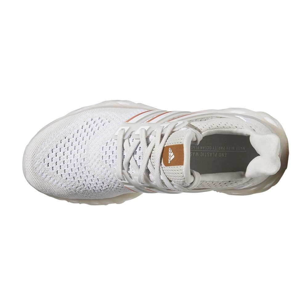 Adidas UltraBoost WEB DNA WMN Running Shoes Grey One White/Copper Metallic 9.5US - Thumbnail 4