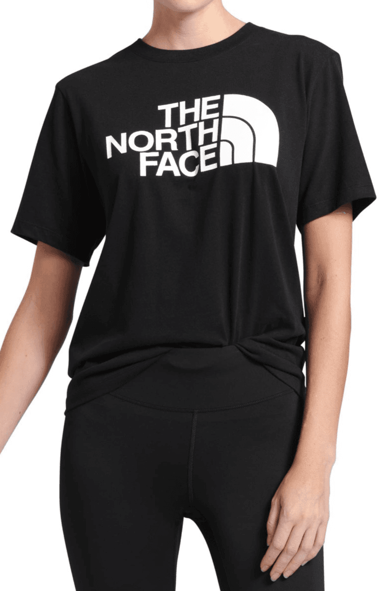 THE NORTH FACE Women's Short Sleeve Half Dome Tee Tnf Black Size XS - Image 1