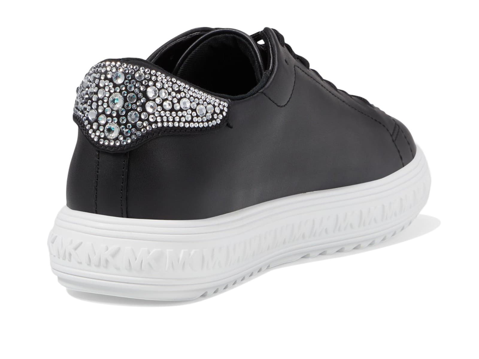 Woman's MICHAEL Michael Kors Grove Lace-Up Sneaker Black Size 11 M - Thumbnail 4