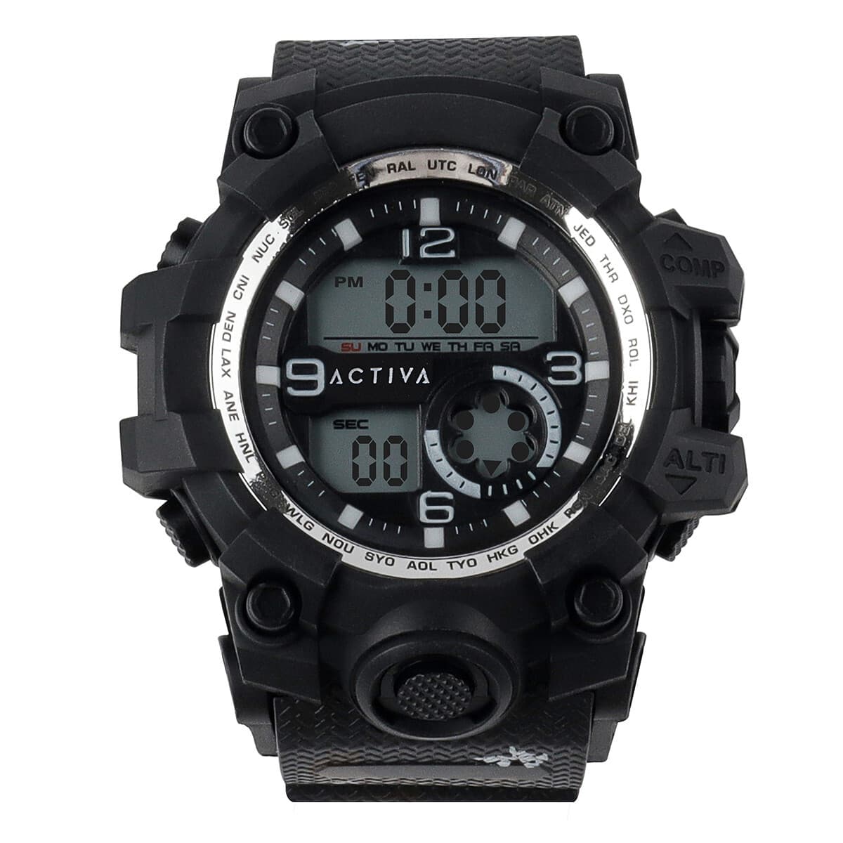Activa X Invicta Men's Watch - 54.5mm, Black (ACW435-002) - Thumbnail 3