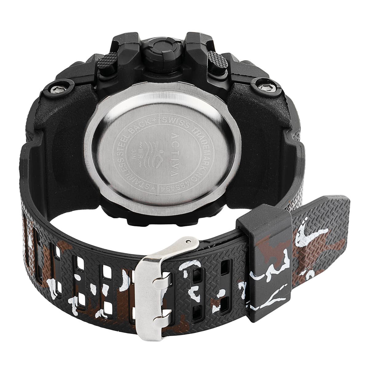 Activa X Invicta Men's Watch - 54.5mm, Black (ACW435-002) - Thumbnail 2