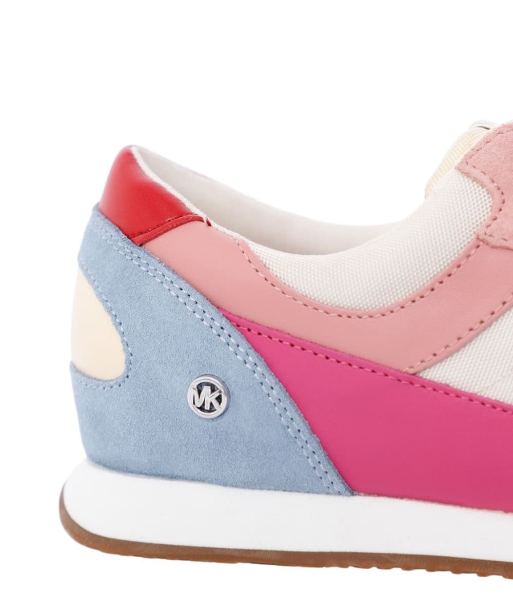 Michael Michael Kors Callan Color-Block Canvas And Leather Sneaker Sz 9.5 M - Thumbnail 3