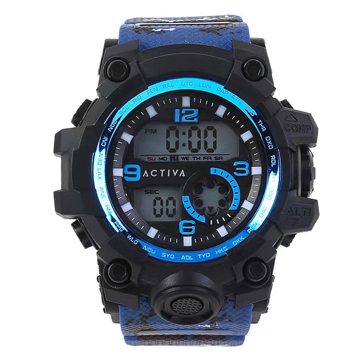 Activa X Invicta Men's Watch - 54.5mm, Blue (ACW435-003) - Thumbnail 2