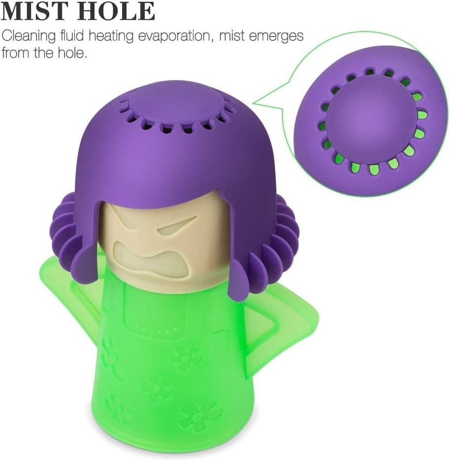 Angry Mama Microwave Cleaner Angry Mom Microwave Oven Steam Cleaner Disinfect - Thumbnail 9