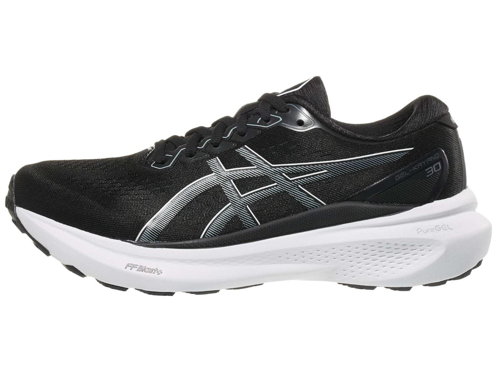 ASICS Women's Gel-Kayano 30 Running Shoes, Black/Sheet Rock Size 10 US Narrow - Thumbnail 3