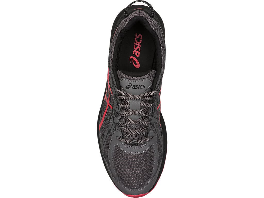 ASICS Men's Frequent Trail Carbon/Red Alert Running Shoe 12 US Extra Wide 4E - Thumbnail 5
