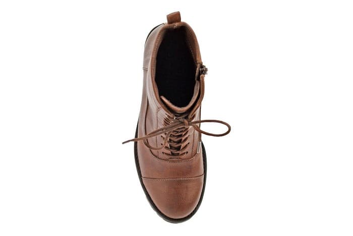 David Tate Womens Explorer Boot US 8.5 M Brown Soft Calf Leather Lace Up - Thumbnail 5