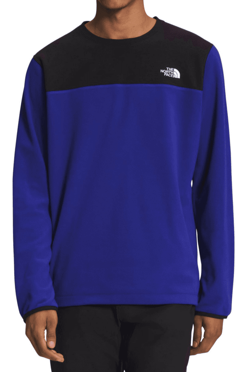 The North Face TKA Glacier Crew Lapis Blue/TNF Black Small - Image 1