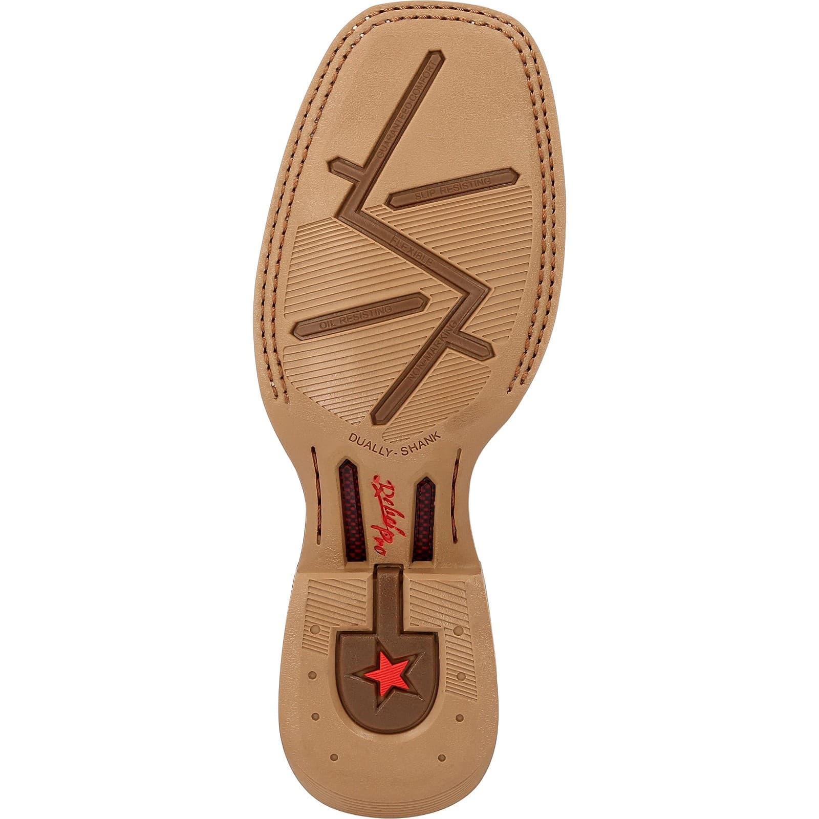 Durango Women's 8.5 M Lady Rebel Pro Crimson Western Boot Broad Square Toe - Thumbnail 4