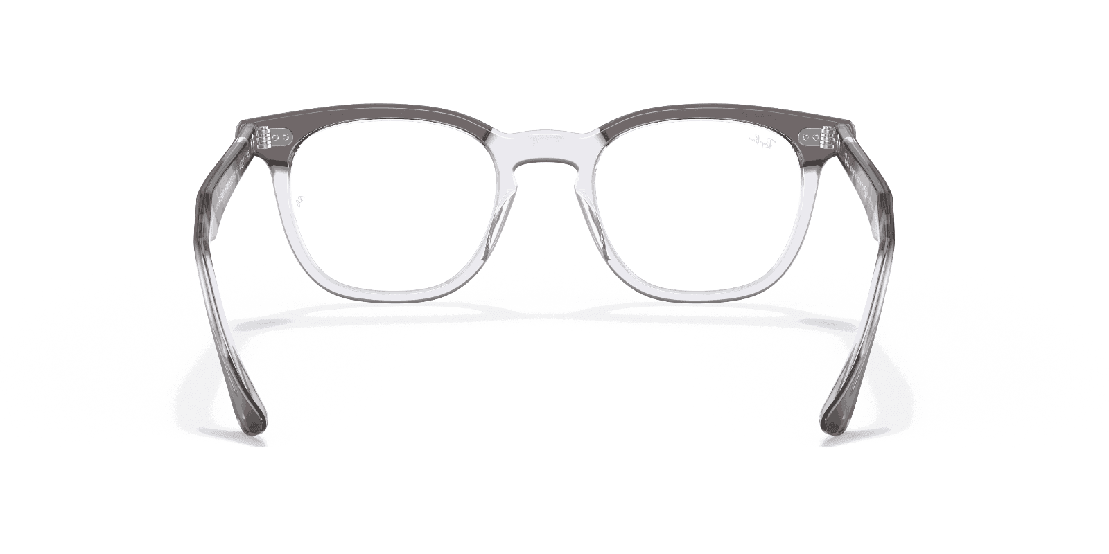 NEW RAY BAN RX 5398F HAWKEYE BLACK CLEAR AUTHENTIC FRAMES EYEGLASSES 145-50-21 - Thumbnail 5