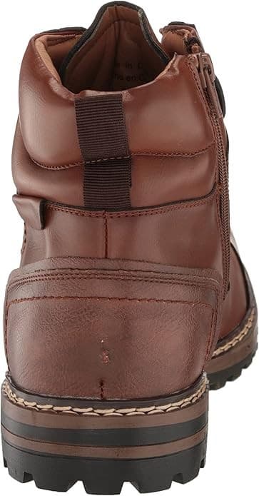 Madden M-SALUS Men's Combat Boot Cognac Size 10.5 M - Thumbnail 5