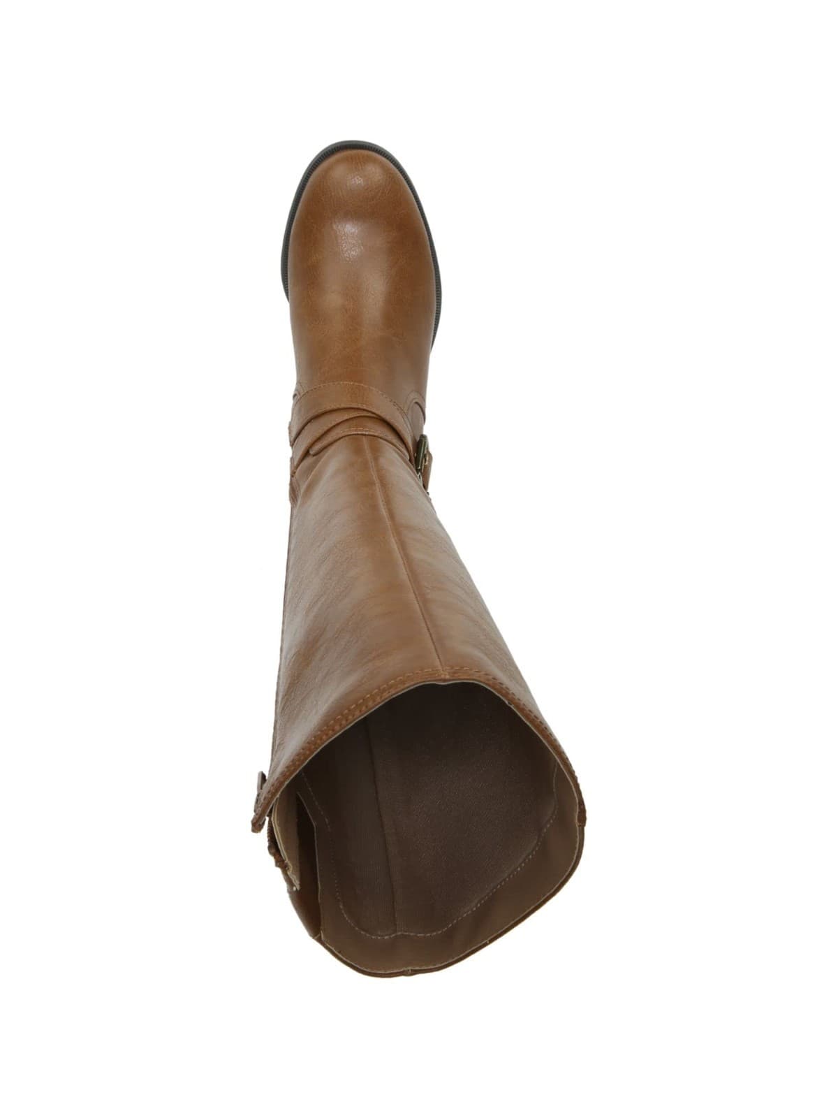 LIFE STRIDE Womens Tan Ring Wide Calf Xion Riding Boot- Size 9 M - Thumbnail 4