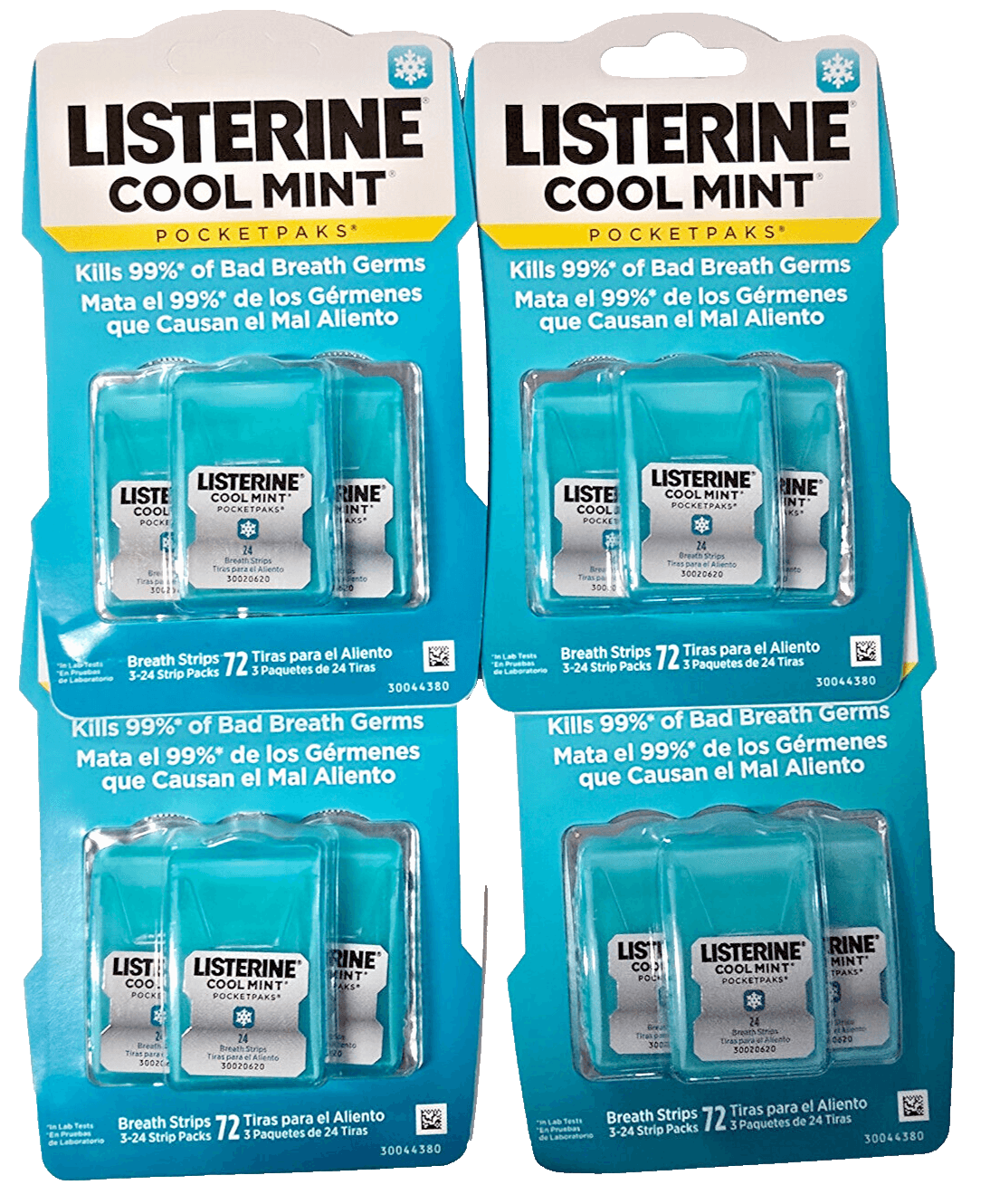 Listerine Cool Mint PocketPaks On-the Go Freshness, 288 Breath Strips - Image 1