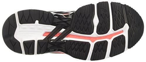 ASICS GT-2000 5 Womens Running Walking Shoes 8 Black/carbon/flash coral T757N - Thumbnail 7