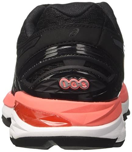 ASICS GT-2000 5 Womens Running Walking Shoes 8 Black/carbon/flash coral T757N - Thumbnail 6