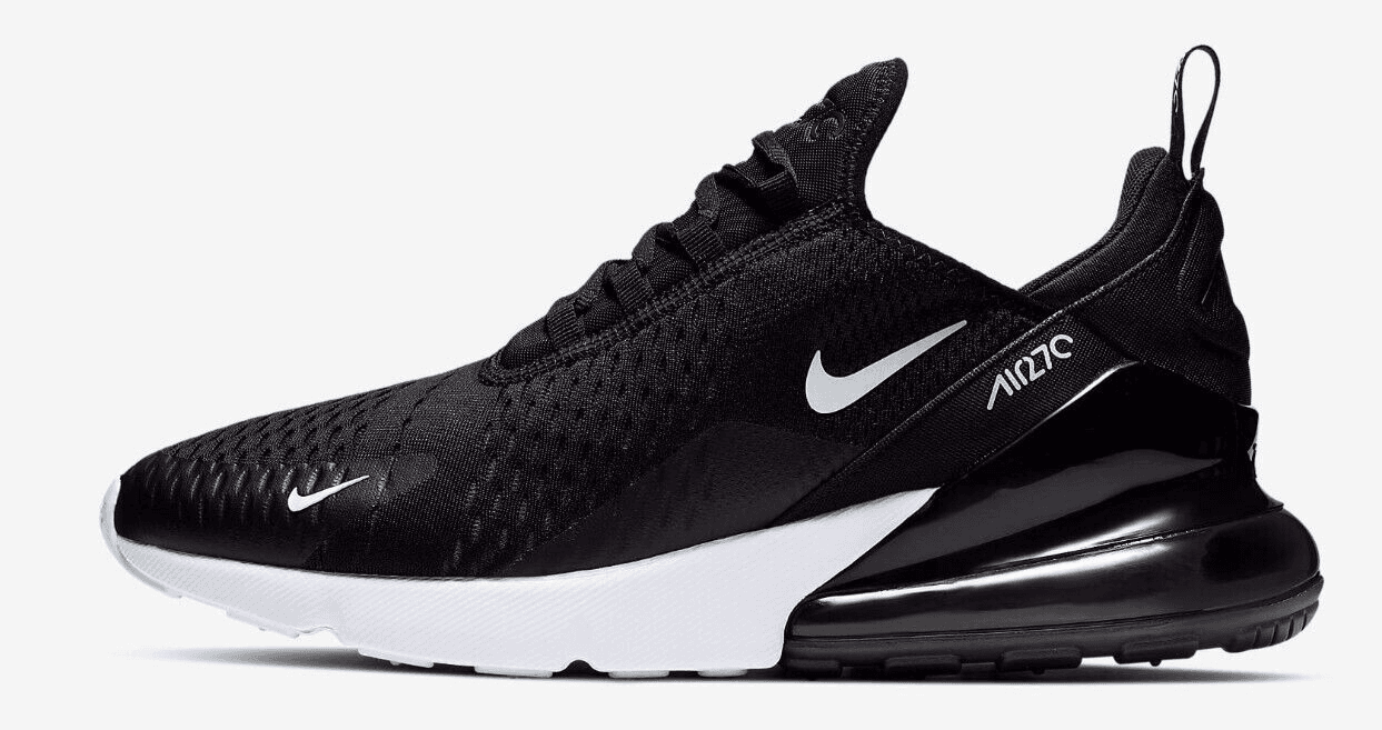 Nike Air Max 270 Golf Men's running shoes Black White CK6483 001 Size 8 - Thumbnail 3