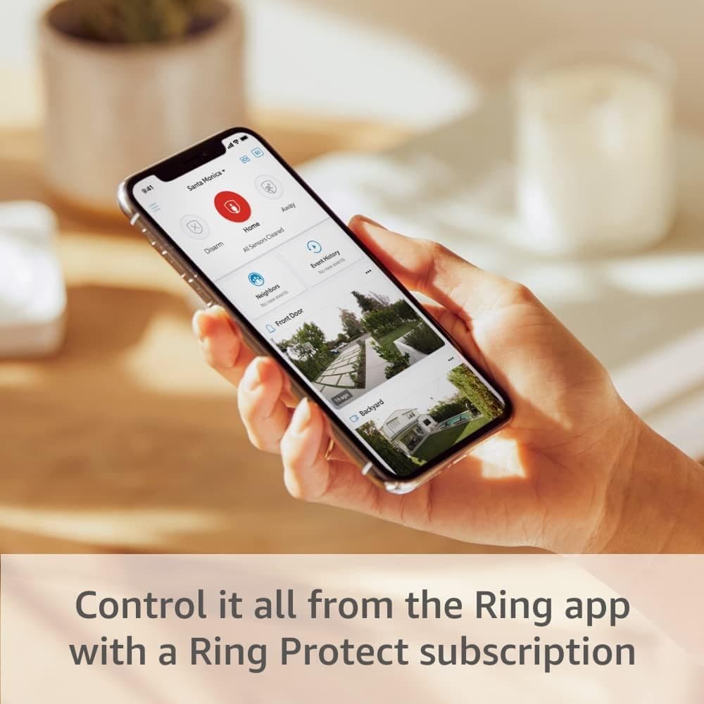 New Ring Alarm 8 Piece Kit 2nd Generation Home Security System - White - Thumbnail 4