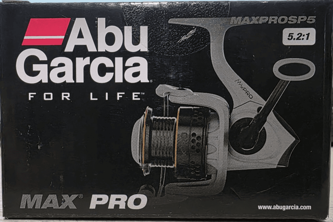 Abu Garcia Max Pro Spinning Reel, Size 5, Right/Left Handle Position, Graphite - Thumbnail 5