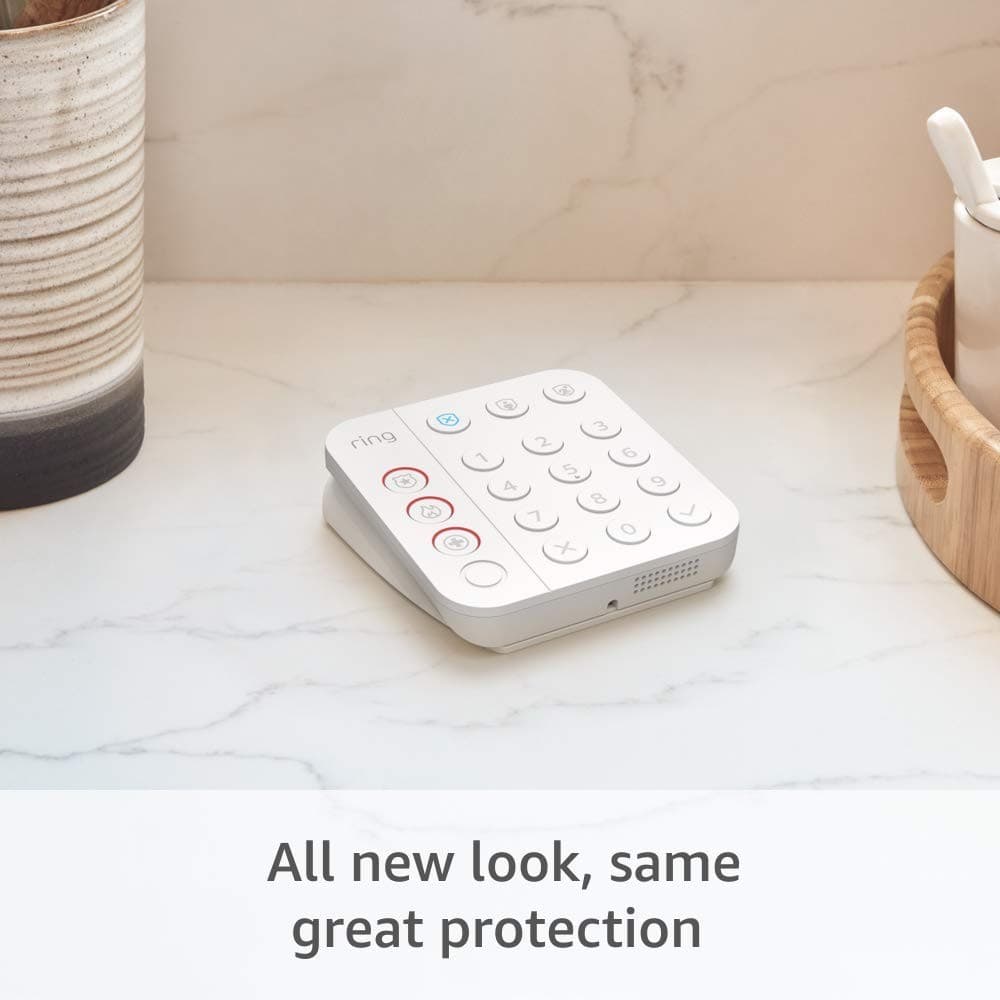 New Ring Alarm 8 Piece Kit 2nd Generation Home Security System - White - Thumbnail 5