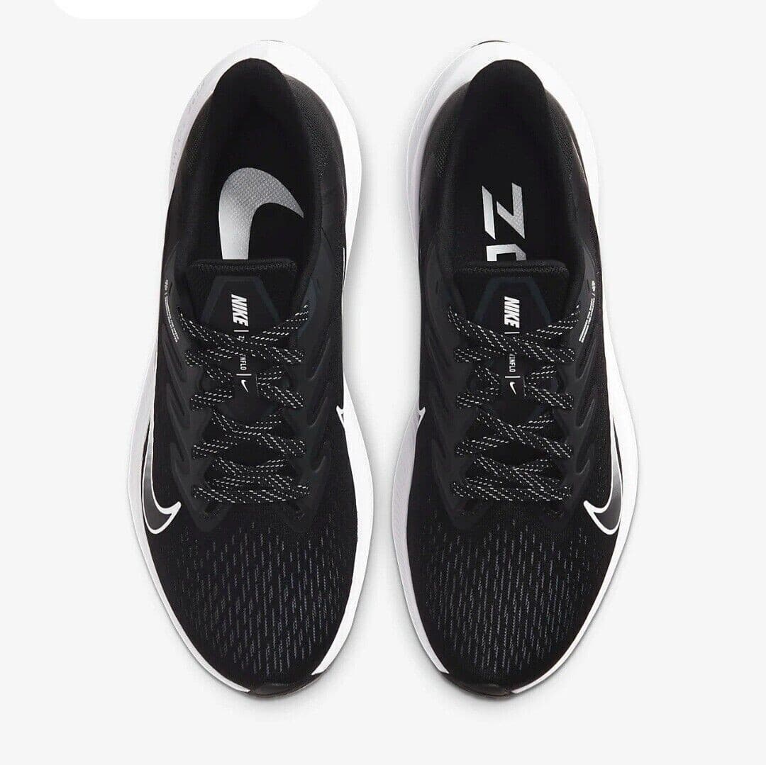 Nike Men's Air Zoom Winflo 7 Running Shoe, Particle Grey/Black-white, 9.5 US - Thumbnail 3
