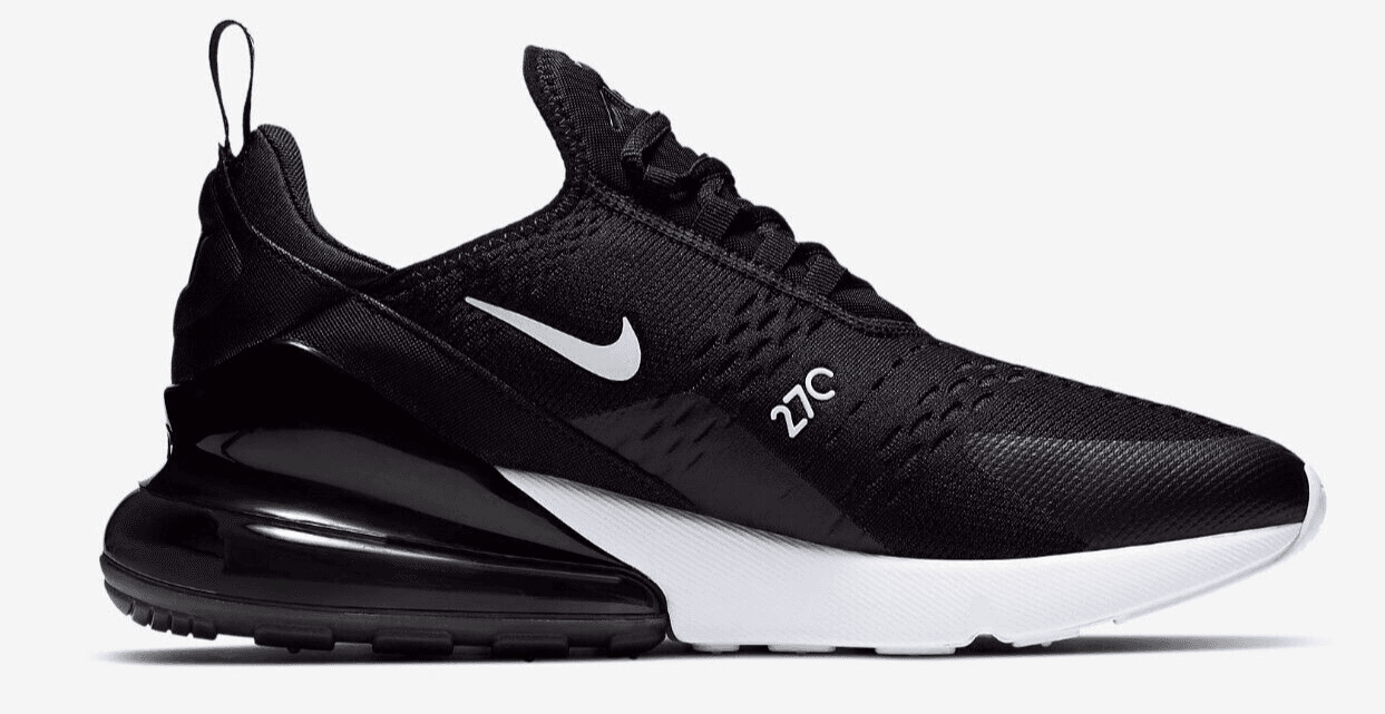 Nike Air Max 270 Golf Men's running shoes Black White CK6483 001 Size 8 - Thumbnail 2