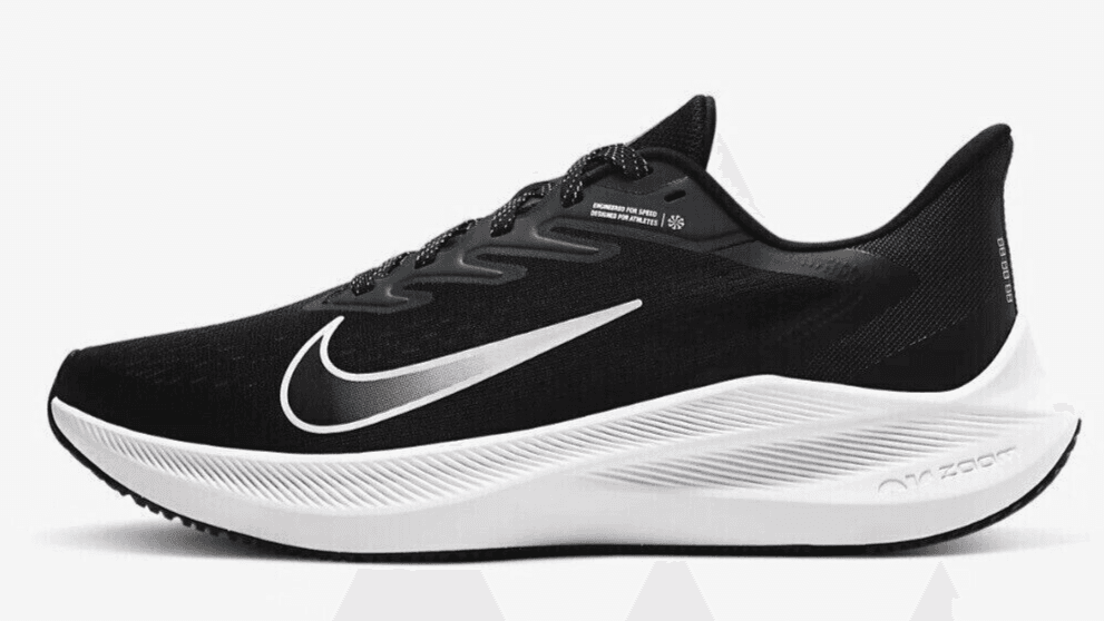 Nike Men's Air Zoom Winflo 7 Running Shoe, Particle Grey/Black-white, 9.5 US - Thumbnail 2