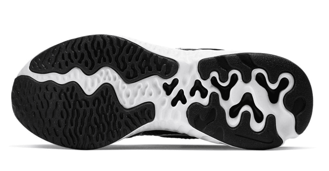 Nike Renew Run hook and loop Little Kid Running Shoes CT1436-091 Black size 2.5Y - Thumbnail 6