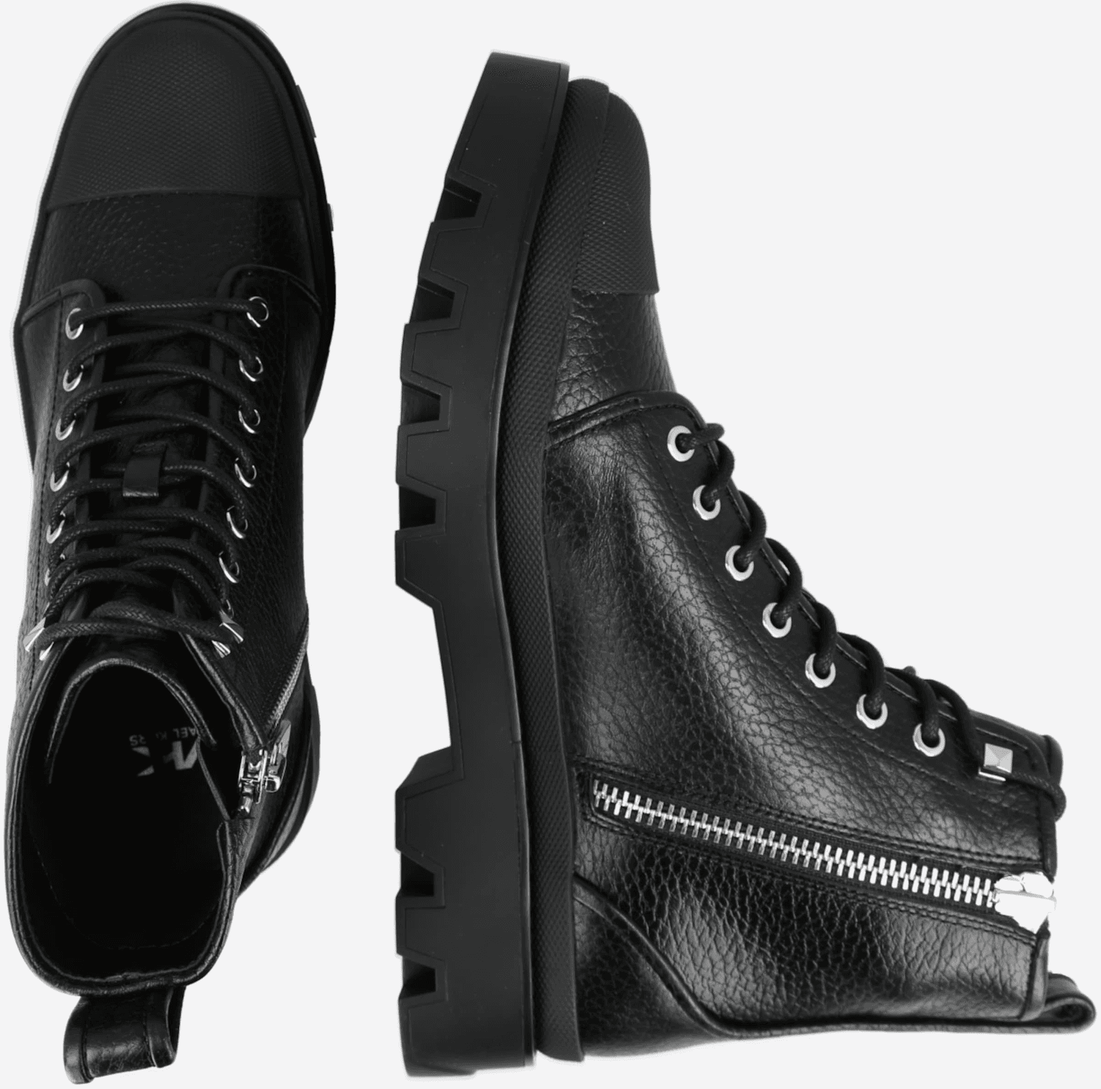 MICHAEL KORS COLIN CAP TOE LACE-UP ANKLE Men BOOTS SHOES MK BLACK Size 9.5 M - Thumbnail 3