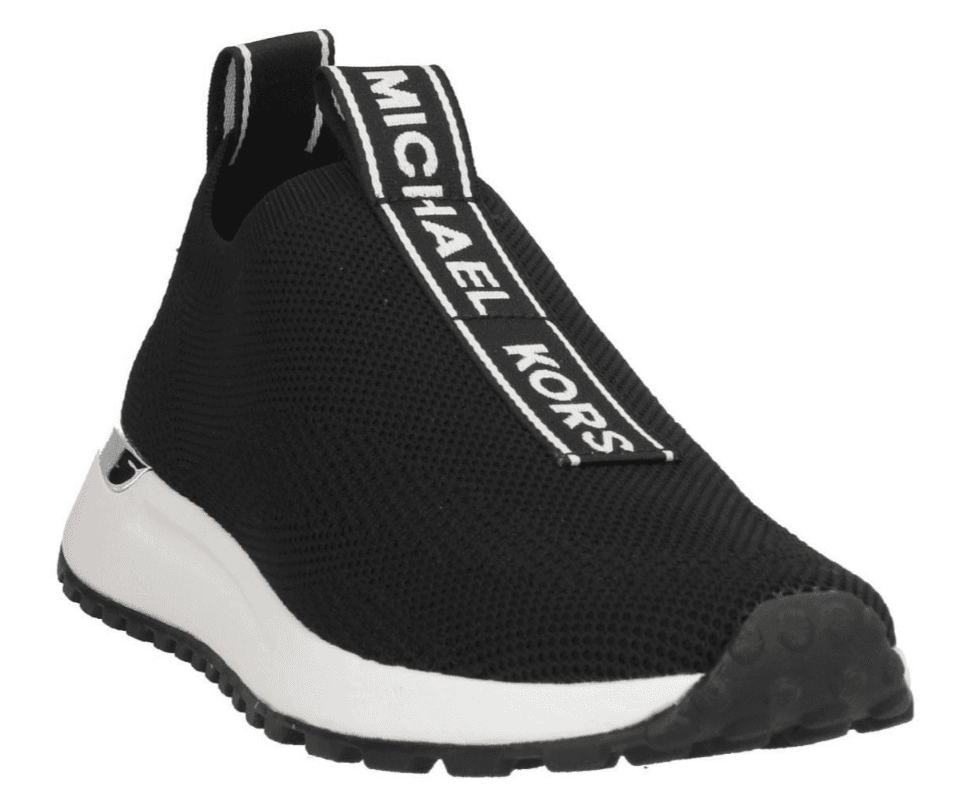 MICHAEL KORS women Bodie Knit Slip-On Sneaker stretched fabric Size 8.5 - Image 1