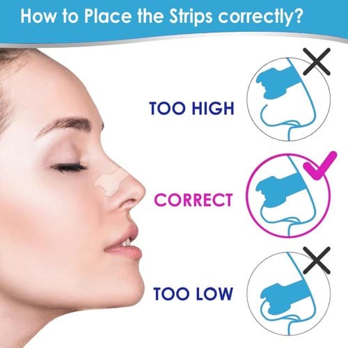 Breath Better 480 Small Tan Nasal Strips, Extra Strength Anti Snoring Solution - Thumbnail 3