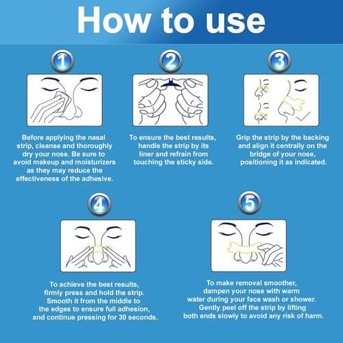 600 Breath Better Large Tan Nasal Strips, Extra Strength Anti Snoring Solution - Thumbnail 4